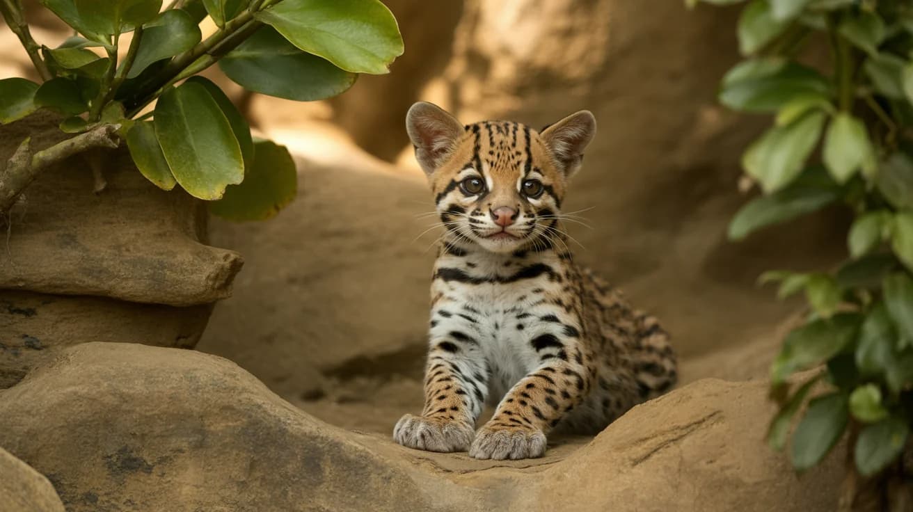 Naissances au Parc Animalier des Pyrénées : bienvenue aux ocelots