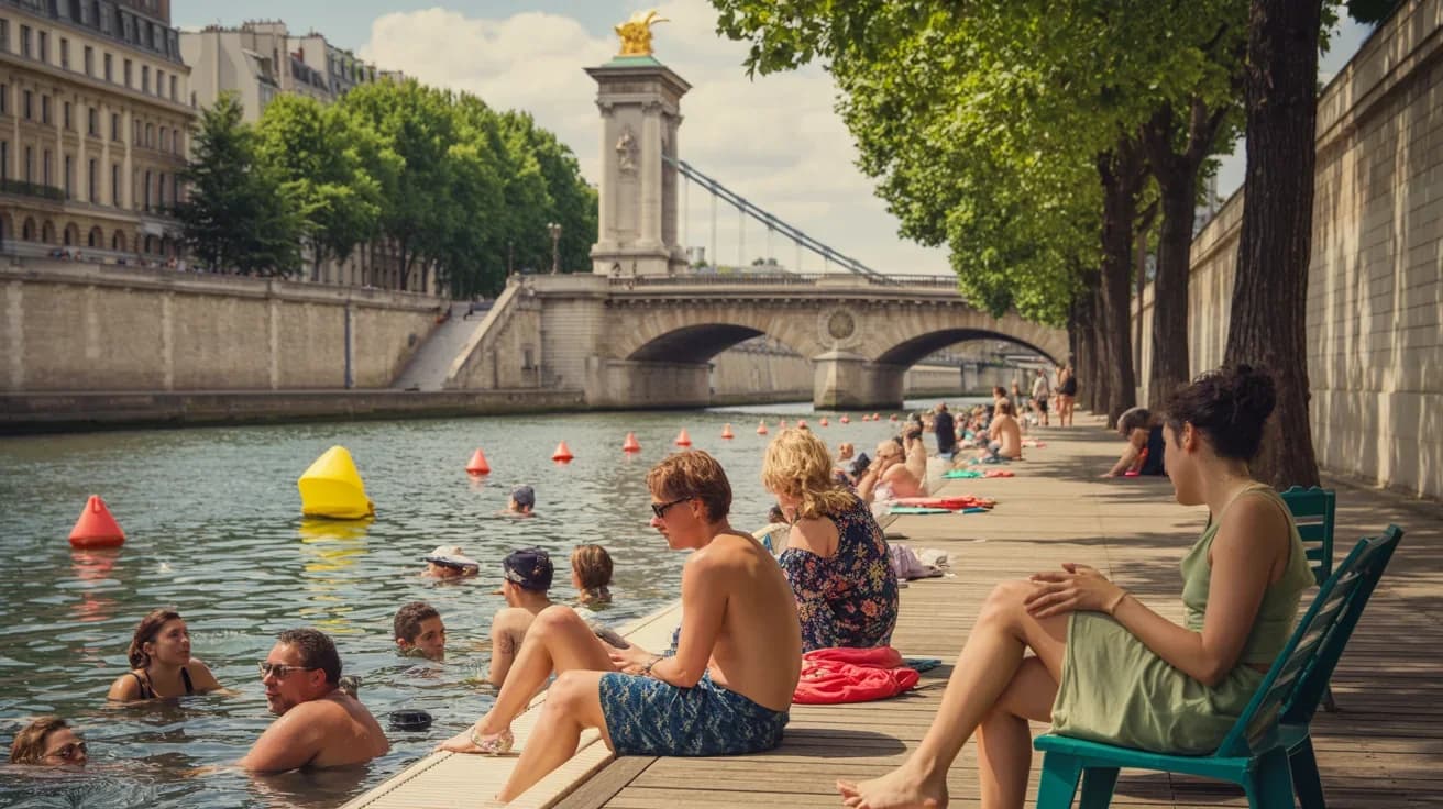 Baignade dans la Seine à Paris : Les lieux ou c’est possible. 