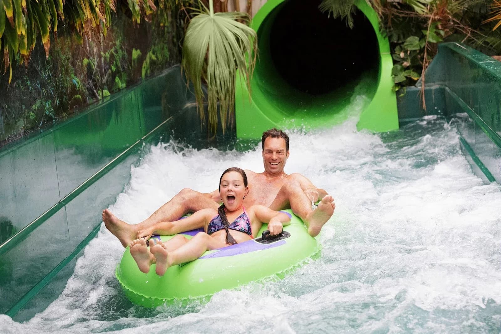 Parc aquatique Aqua Mundo Center Parcs Les Hauts de Bruyères