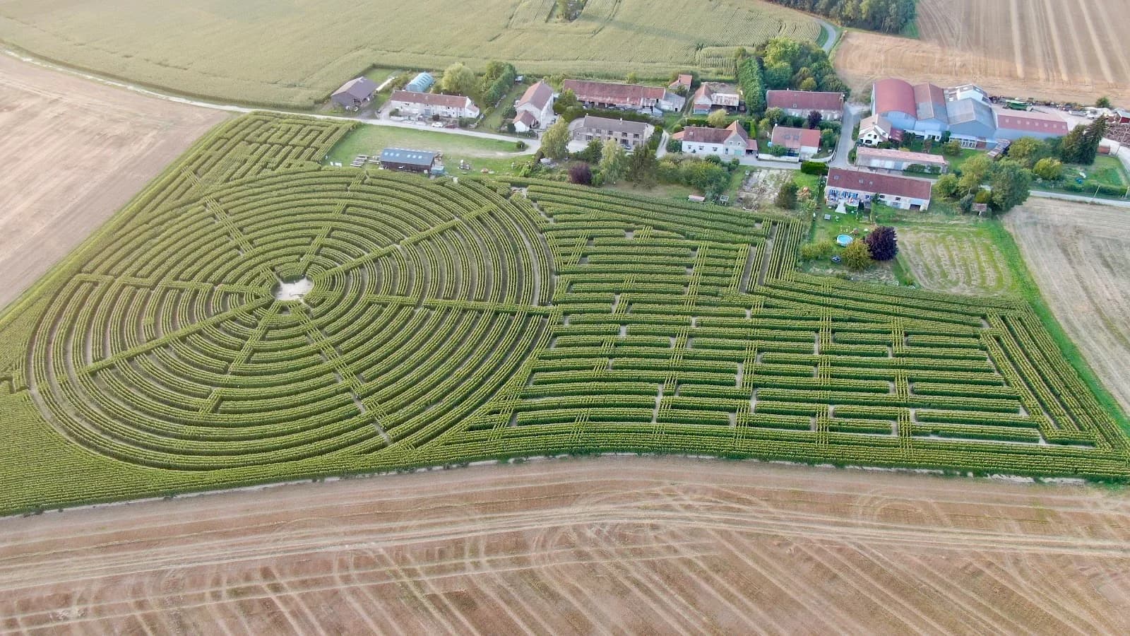 Labyrinthe Labymaïs de la Brie