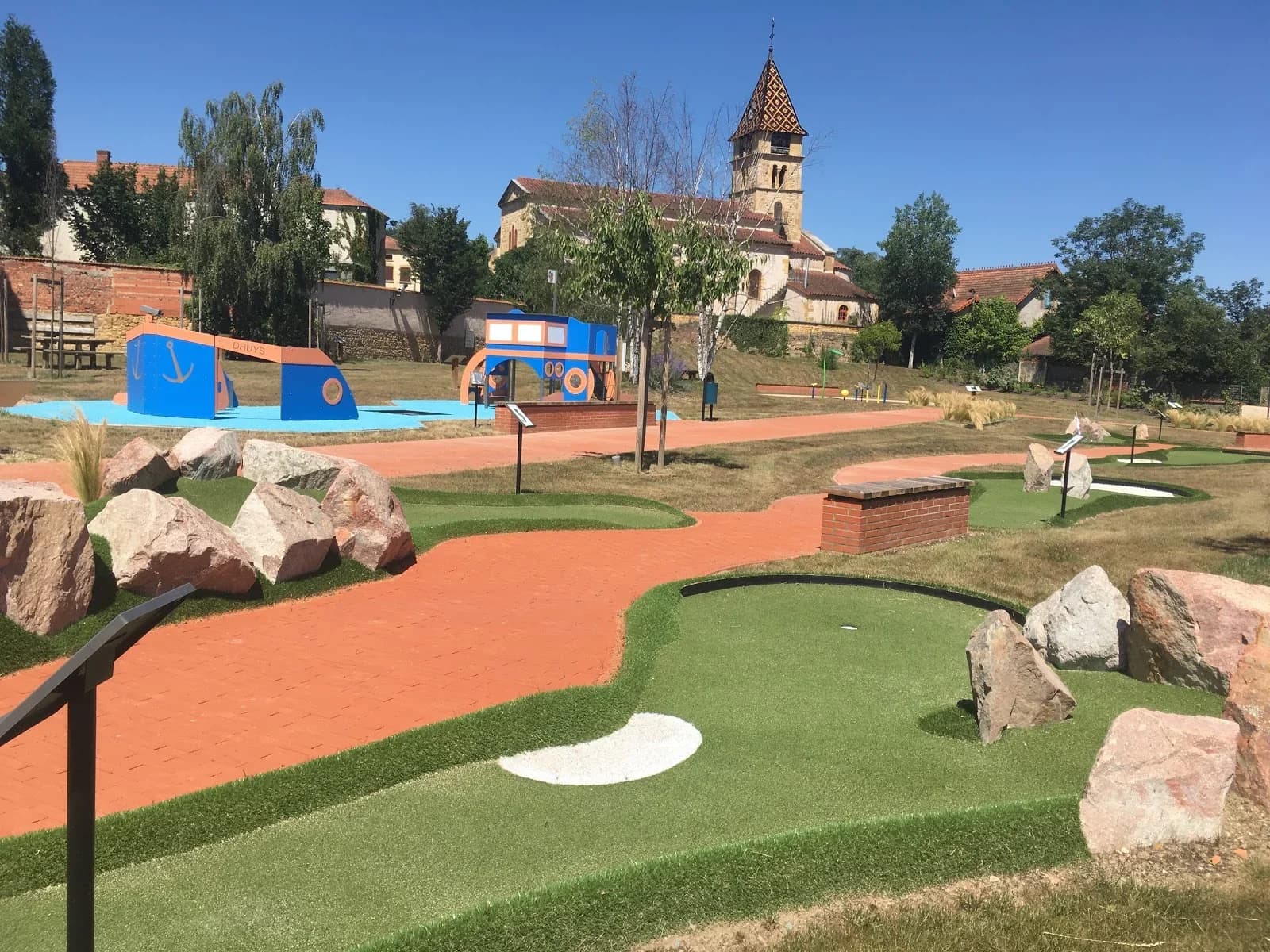 Minigolf du marinier
