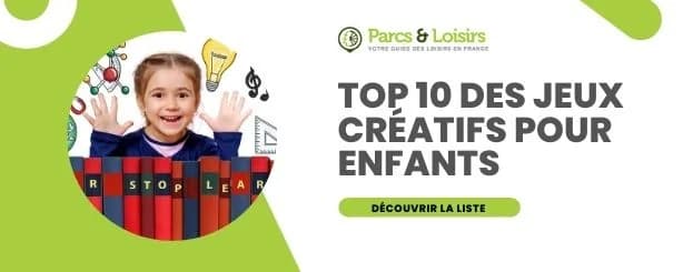 Top des jeux créatifs du moment pour votre enfant.