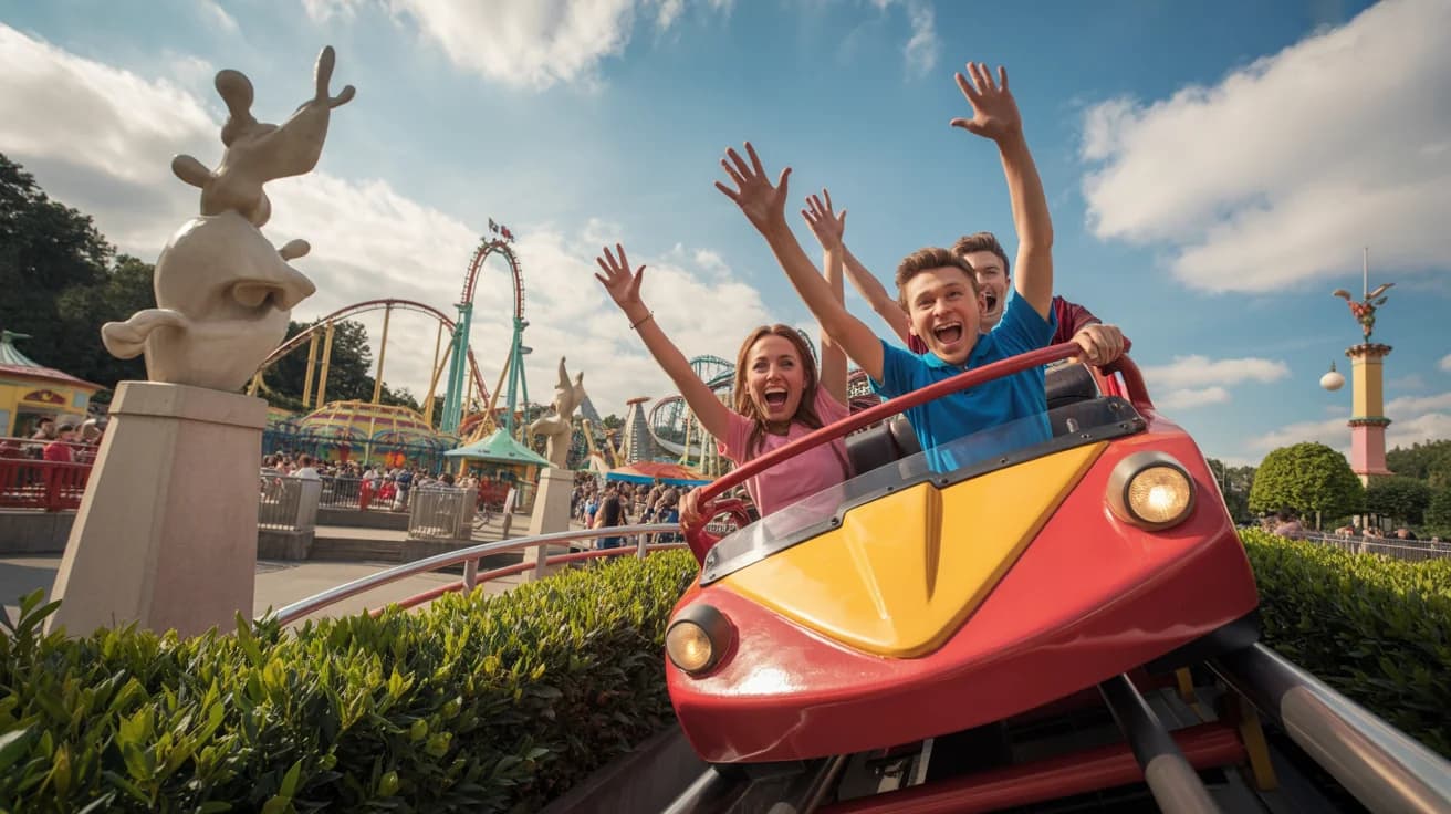 Découvrez les parcs d'attractions à moins d'une heure de Paris