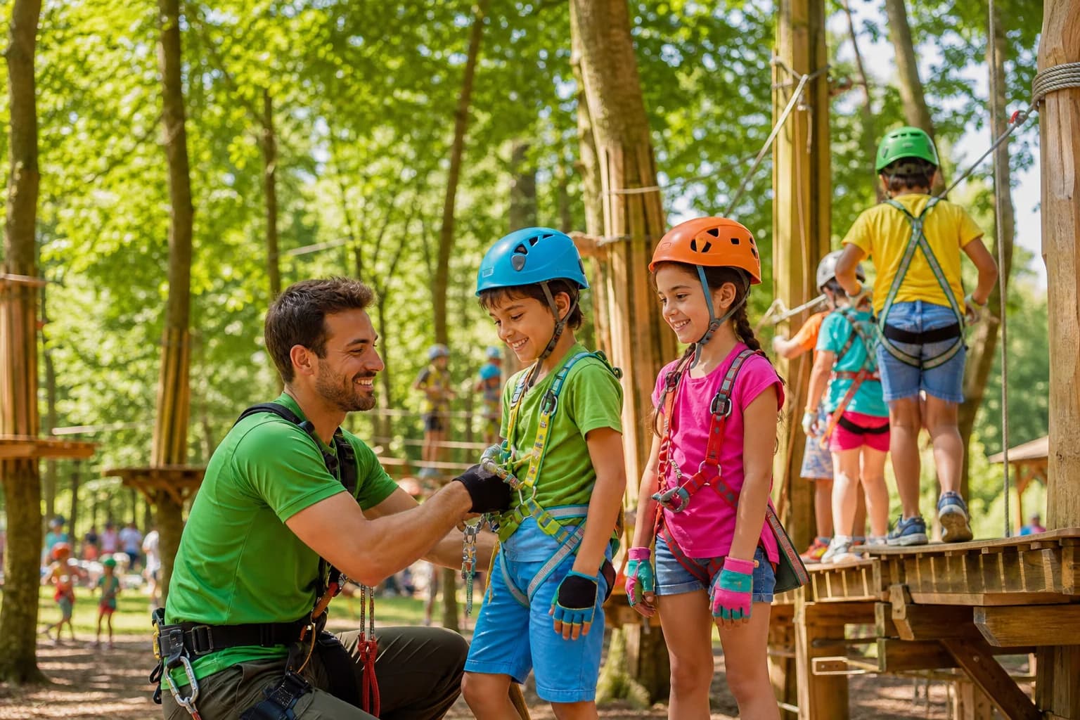 Happy Forest : un parc d'aventures pour toute la famille près d'Agen