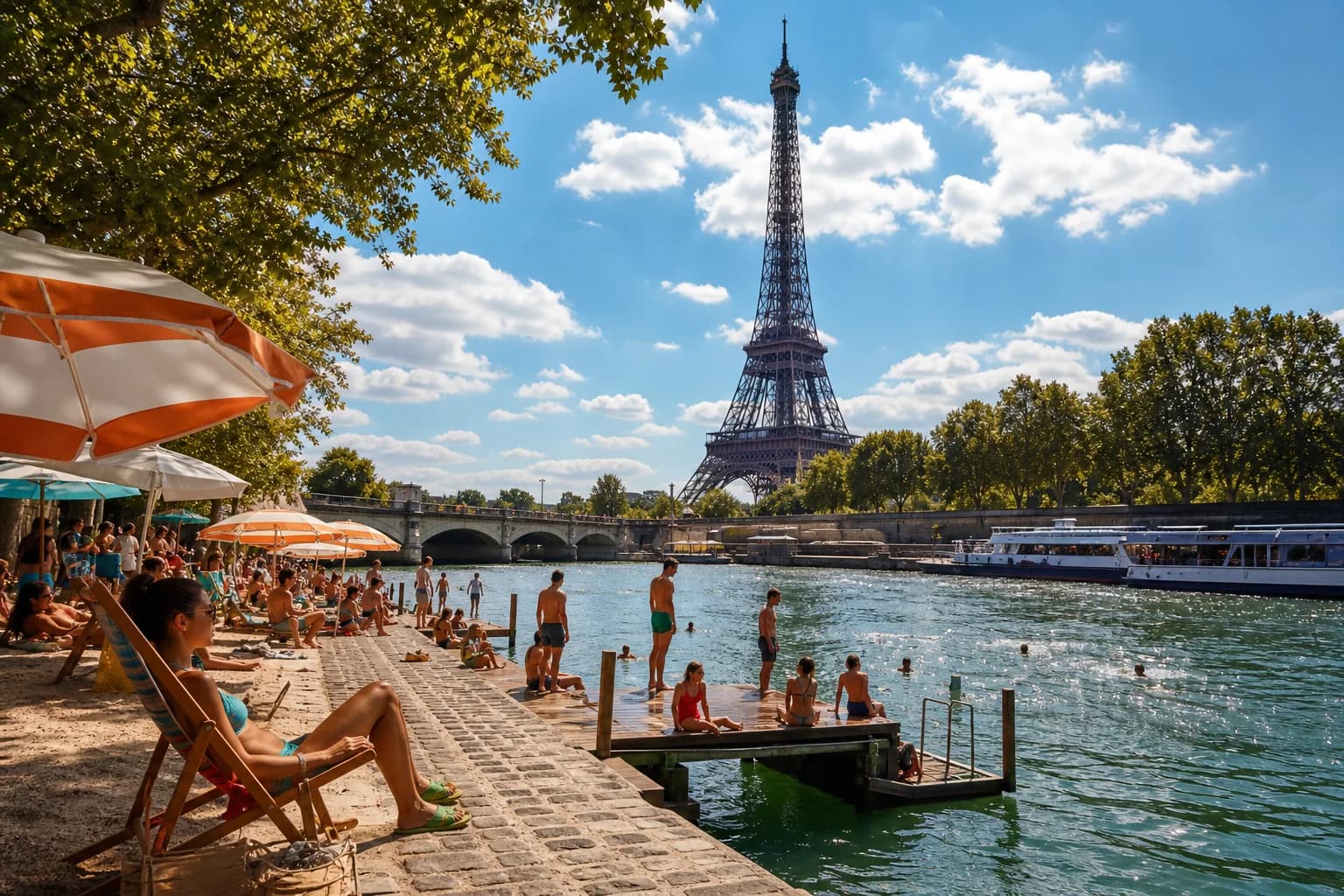 La Seine rouvre à la baignade : une expérience estivale inédite à Paris