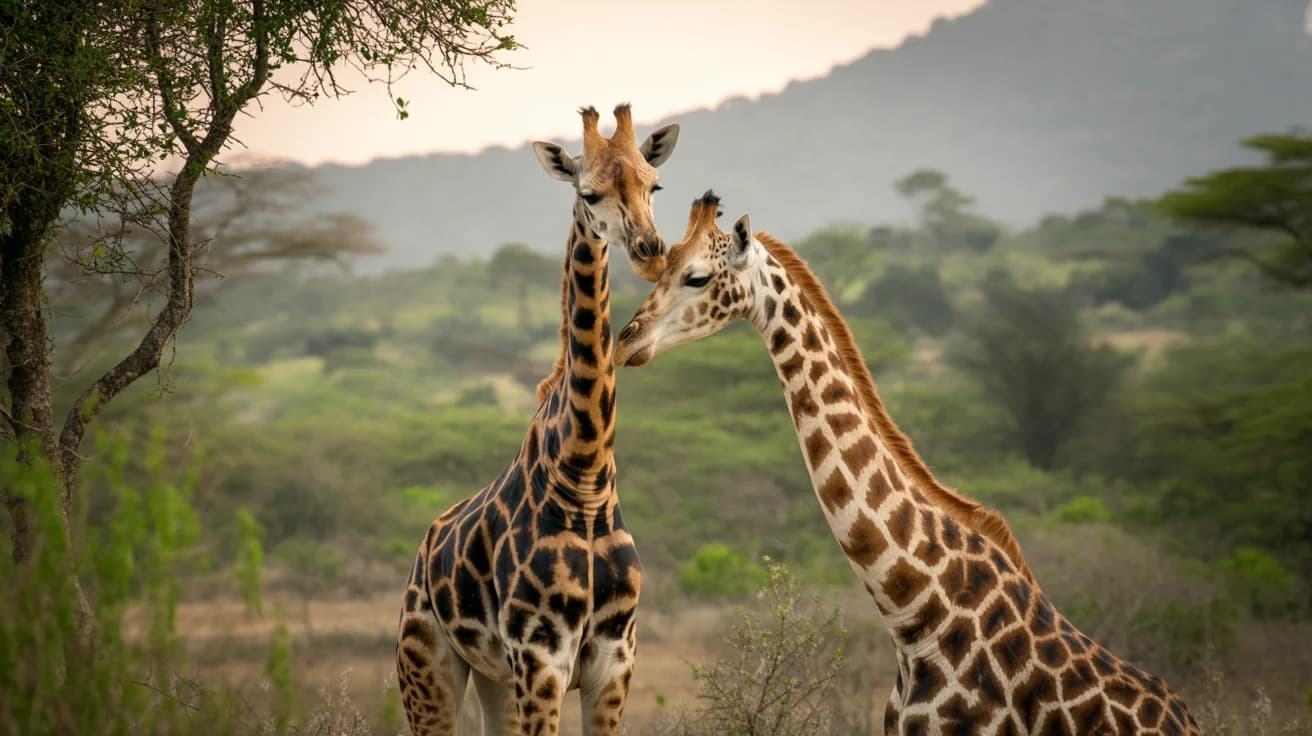 Célébration de la journée mondiale des girafes au Bioparc de Doué-la-Fontaine le 21 Juin 2026