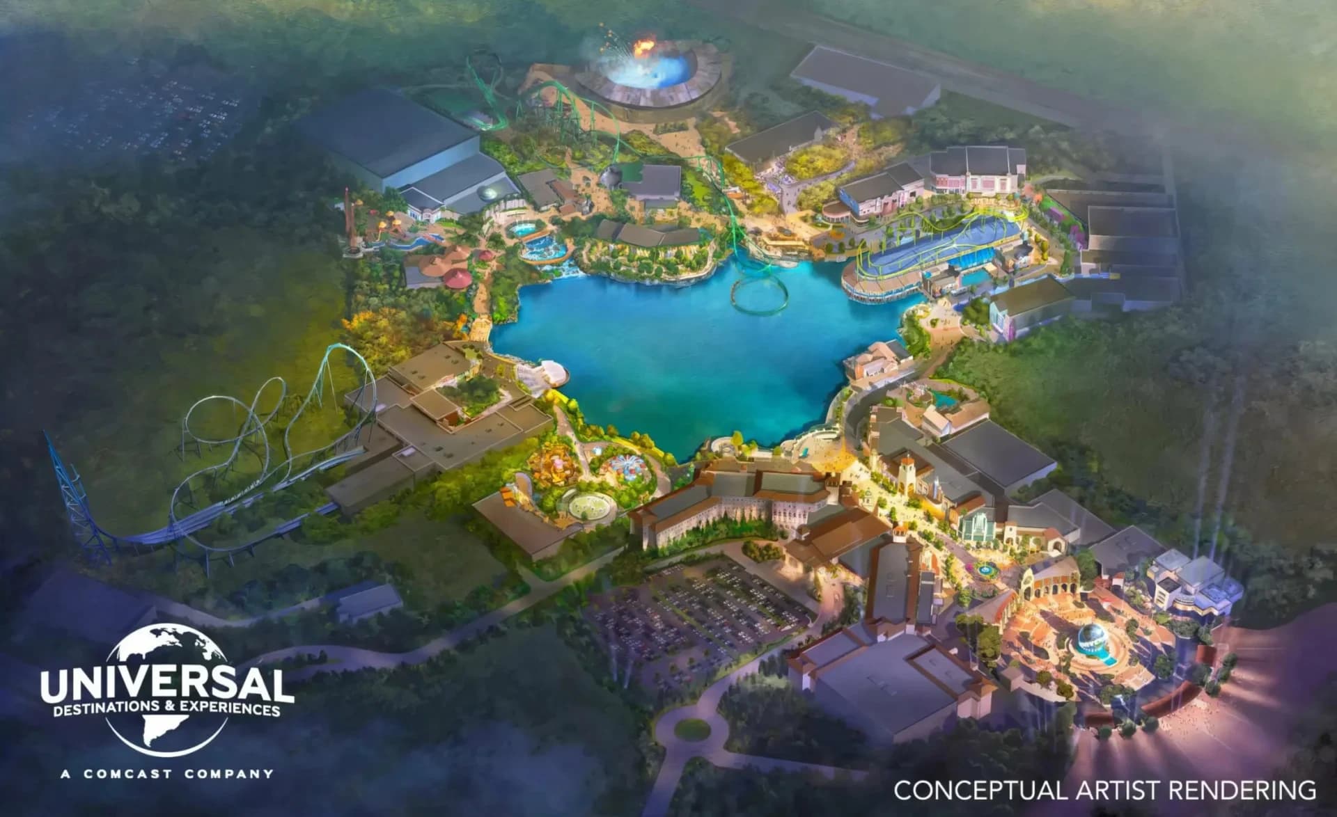 Universal United Kingdom Resort : le futur parc à thème qui s'annonce grandiose