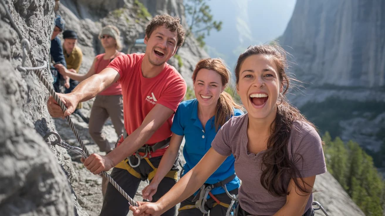 La via ferrata, entre randonnée et escalade : tout ce qu'il faut savoir