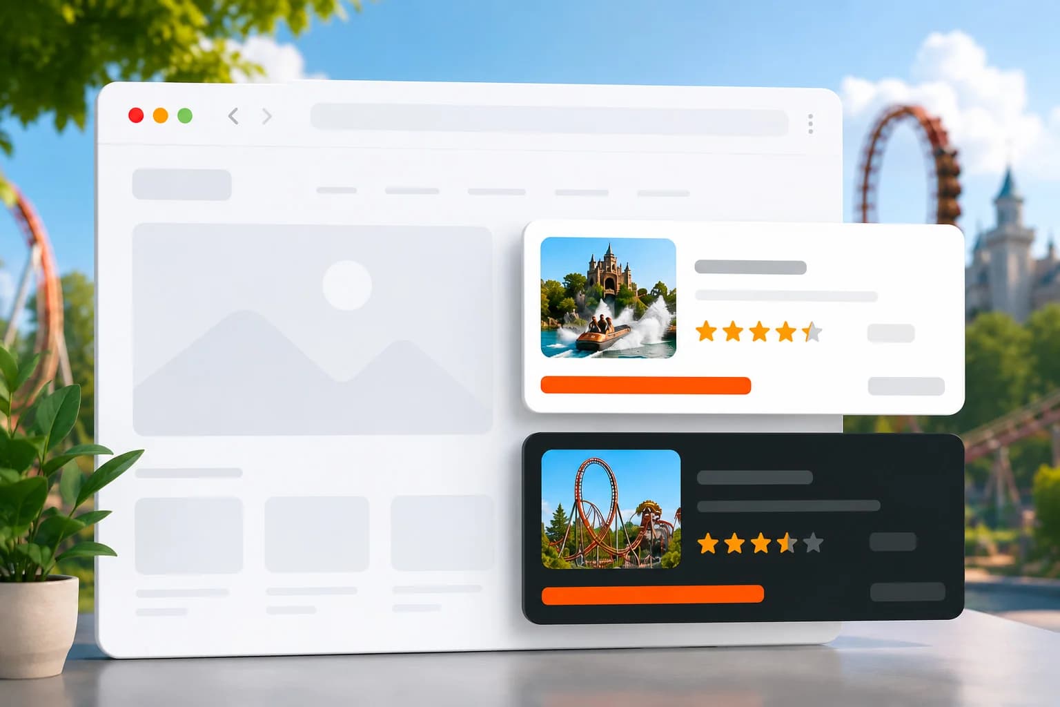 Affichez votre note sur votre site : le widget gratuit pour les parcs