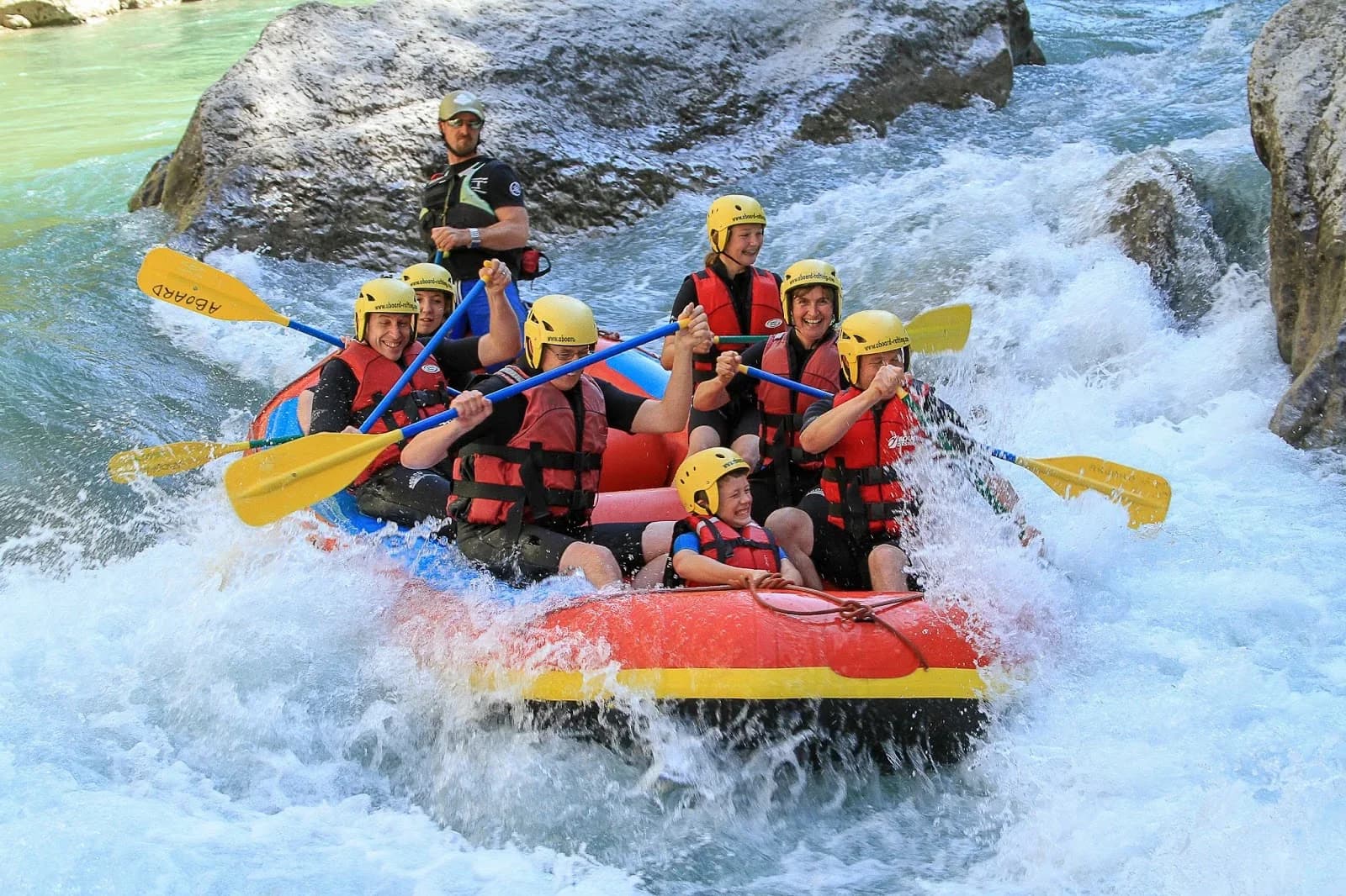 Aboard Rafting