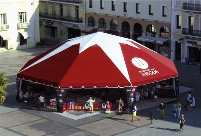 Chapiteau de l'Ecole Française de Cirque