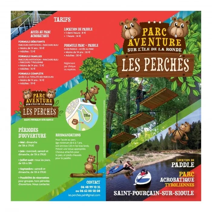 parc aventure les perchés