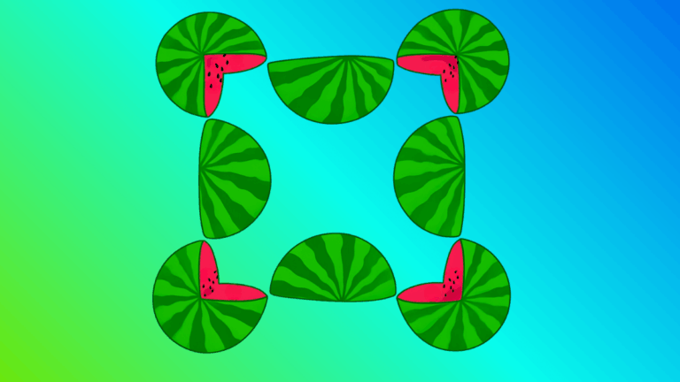 Votre réponse pourrait indiquer votre niveau de QI : combien de pastèques il y a sur cette illutsration?