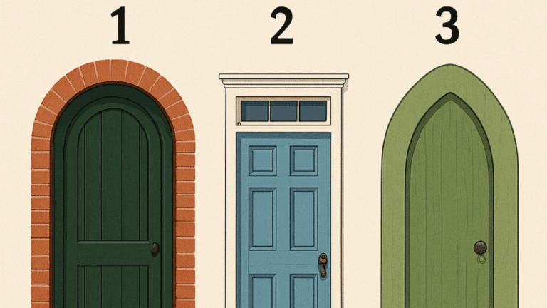 Quelle porte vous attire? Elle révèle un trait fort de votre caractère