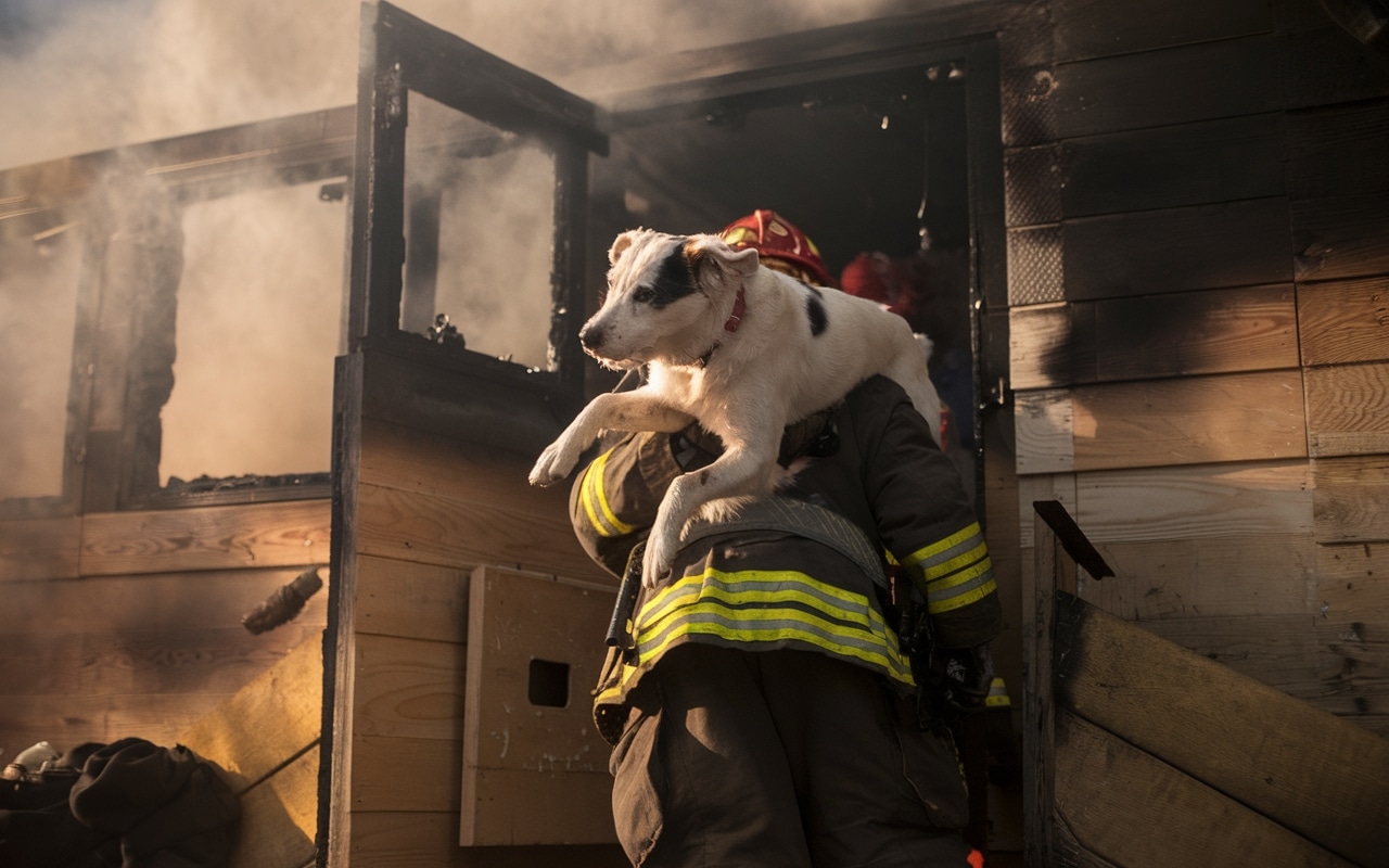 Ce chien sauvé d’un enfer découvre enfin l’amour d’une famille