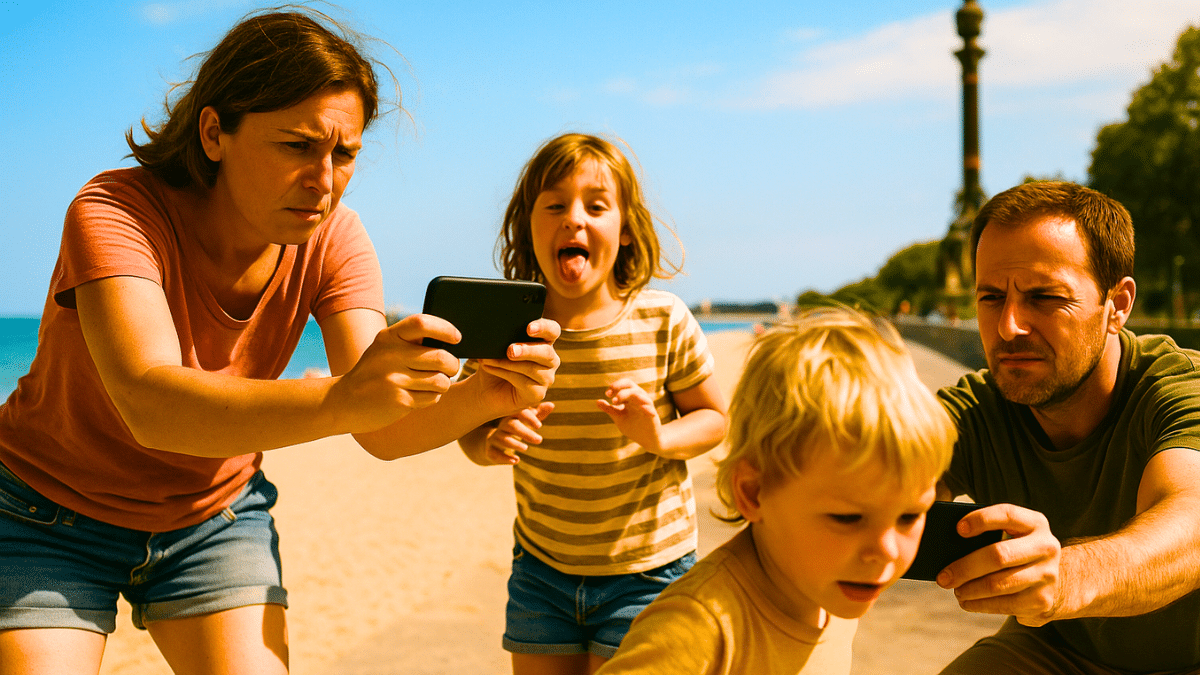 📸 Comment réussir les photos de vacances avec des enfants qui ne tiennent pas en place