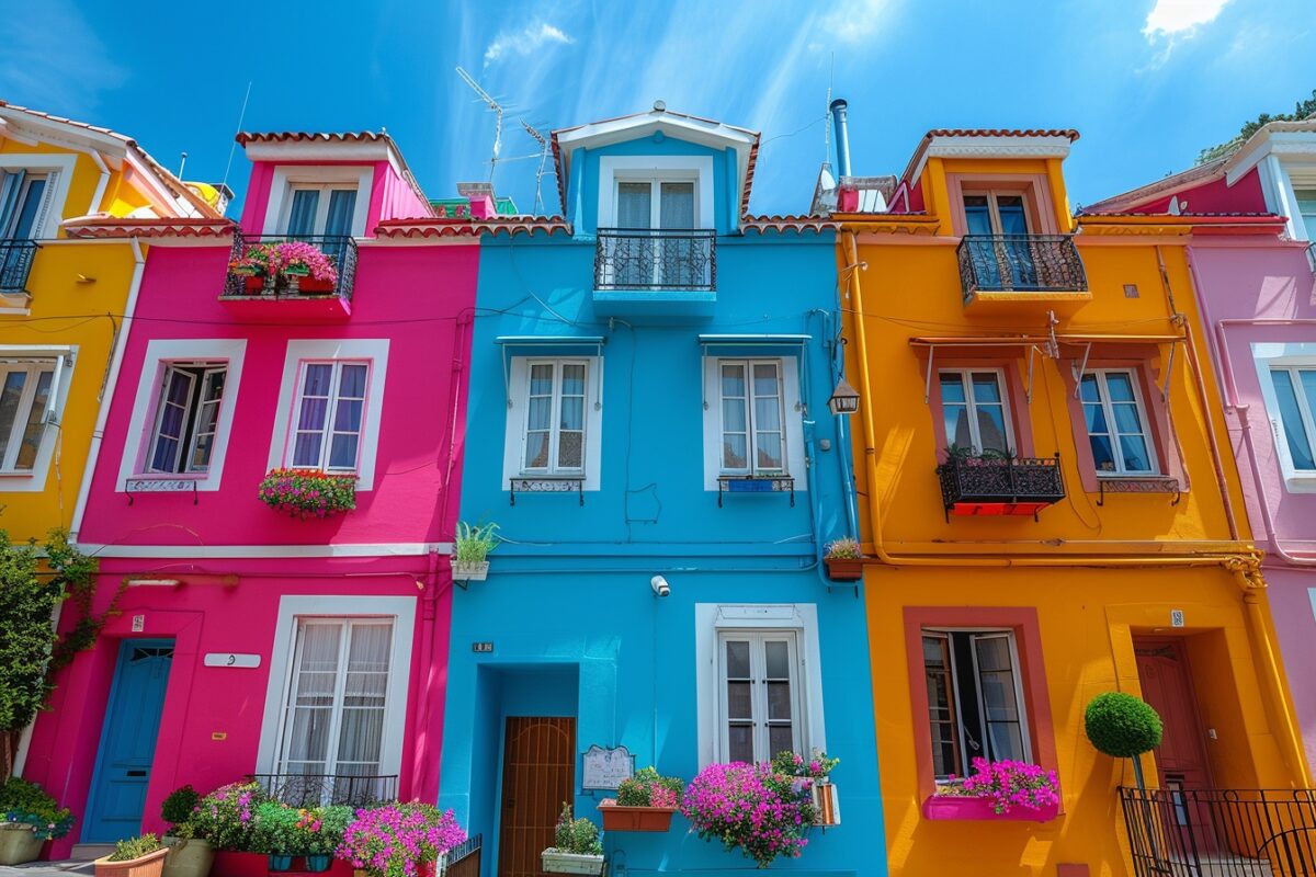 Les villes les plus colorées du monde : un voyage éclatant