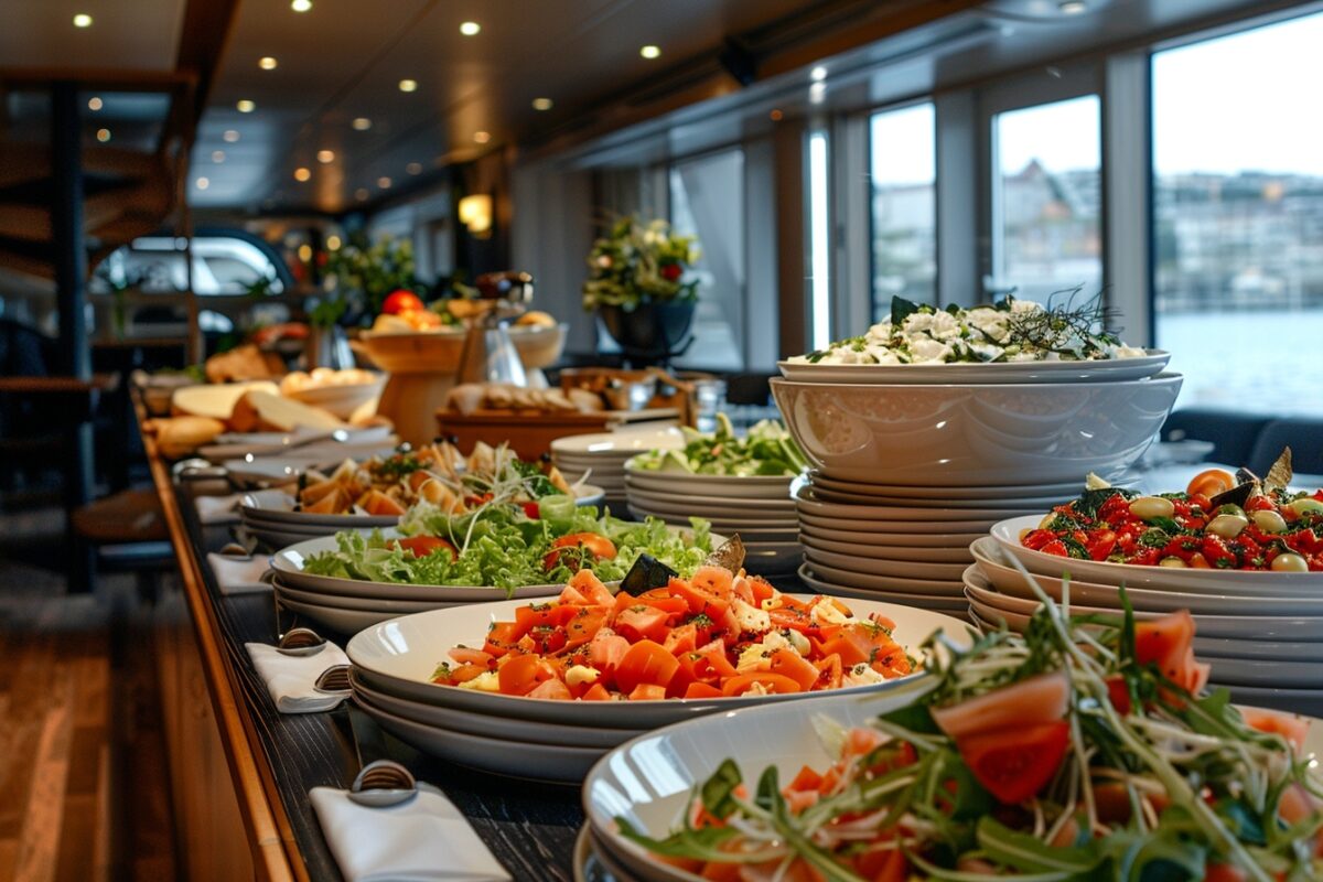 Quelles sont les options de restauration sur un bateau de croisière ?