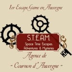 logo S.T.E.A.M. Escape Game de Cournon