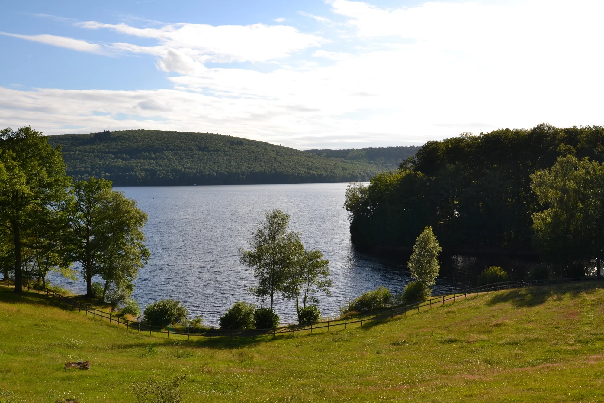 Lac_de_Vassivière,_depuis_l'île
