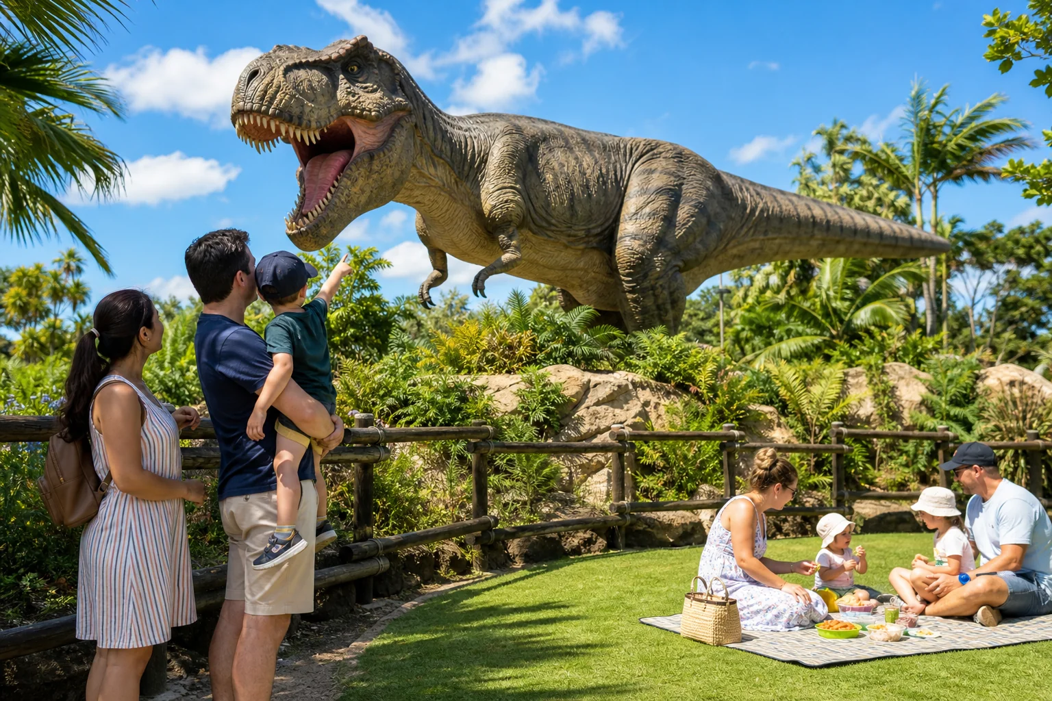 Dino-Zoo et les parcs à thème