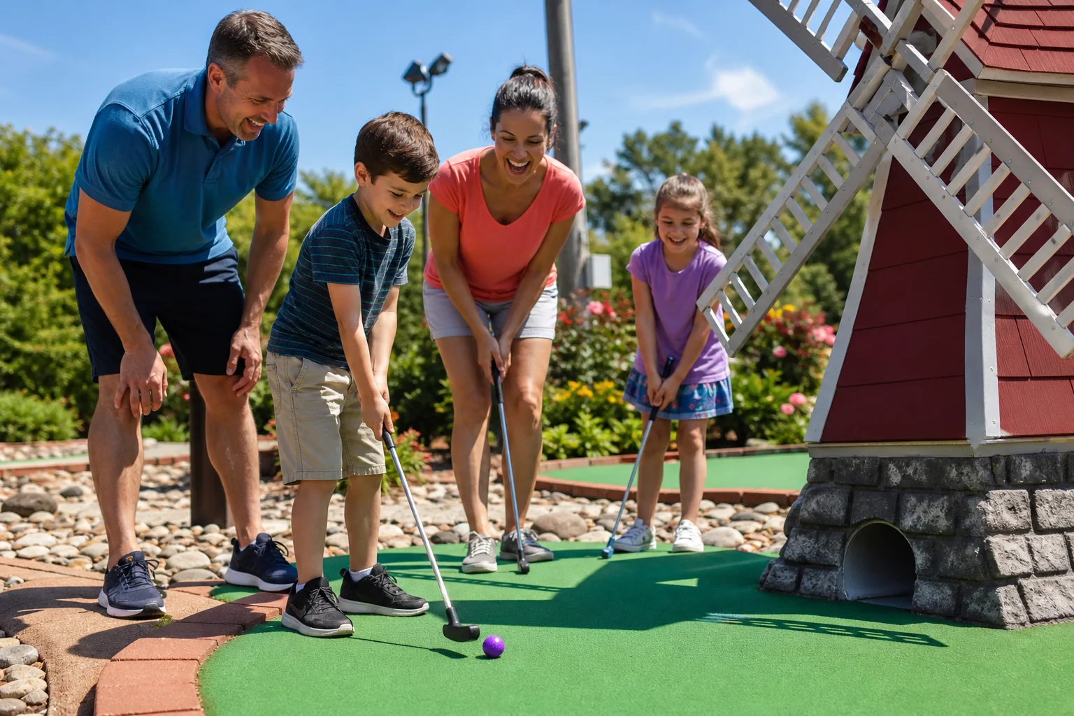 Le mini-golf, comment on y joue