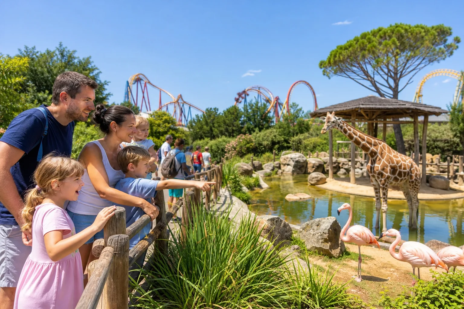 Parc des Combes et Touroparc, les hybrides zoo-attractions