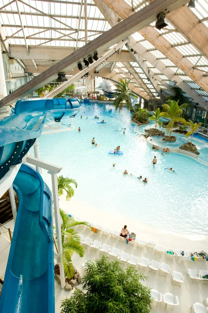 Aquaboulevard, le parc aquatique couvert qui ne ferme jamais